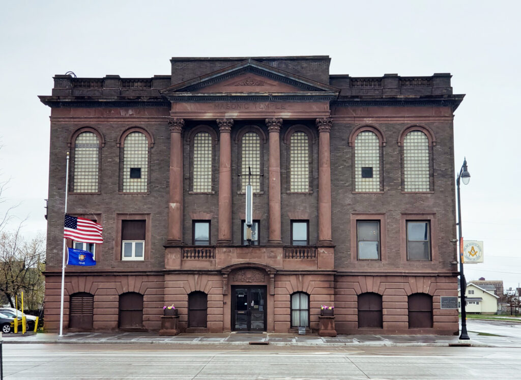 A photo of the current Elks Lodge in Superior, WI